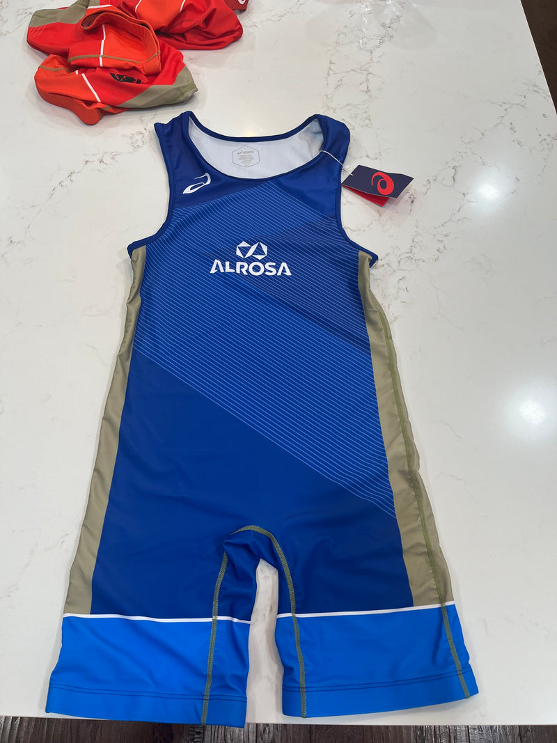 Blue International ASICS Freestyle singlet