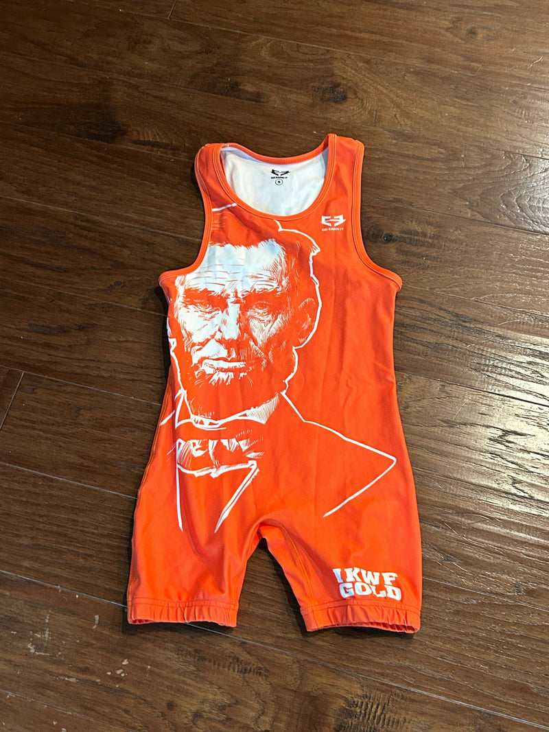 Lincoln wrestling singlet