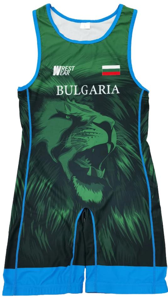 Bulgarian Singlet Blue