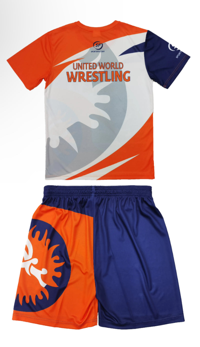 UWW Wrestling Set (Red)