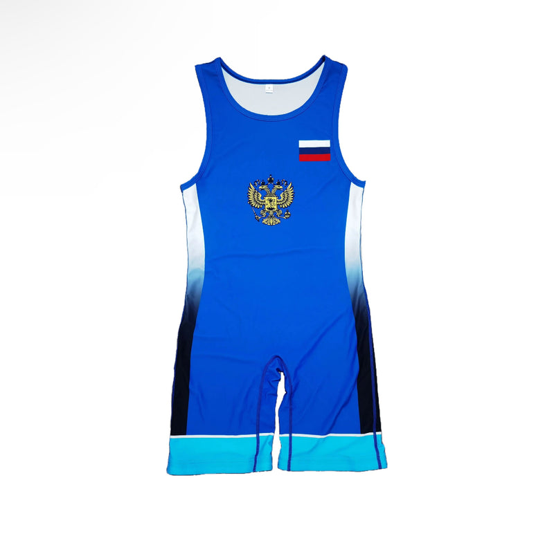 Russian National Singlet Blue