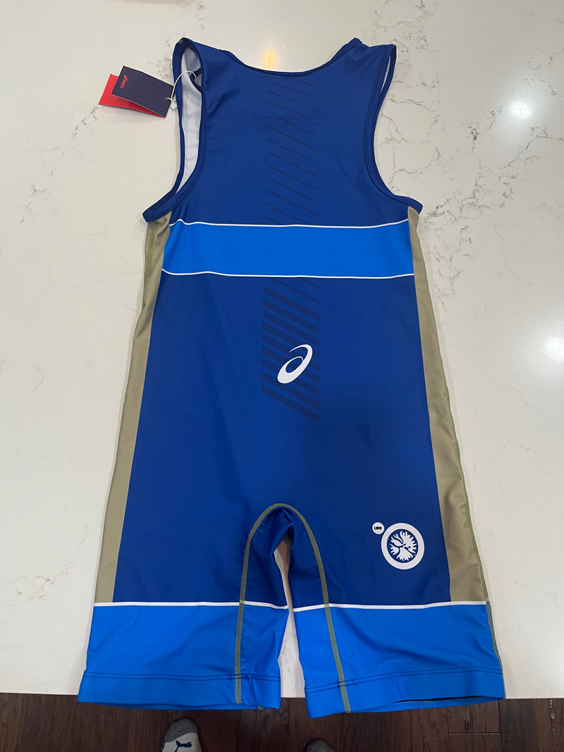 Blue International ASICS Freestyle singlet