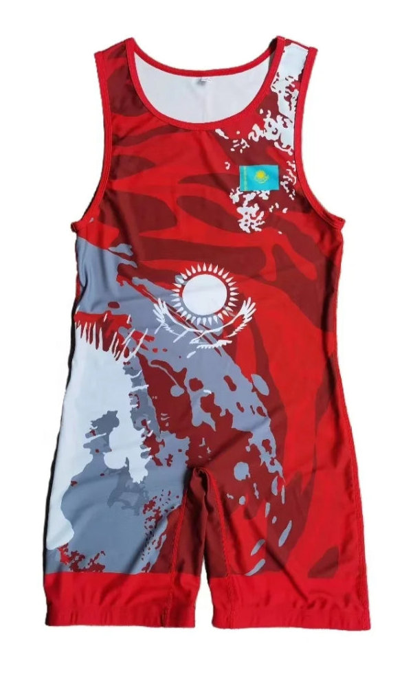 Team Kazakhstan Singlet Red