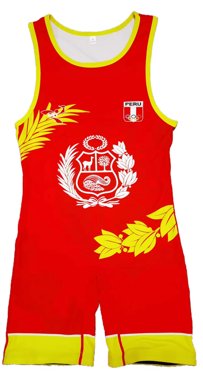 Peru Singlet Red