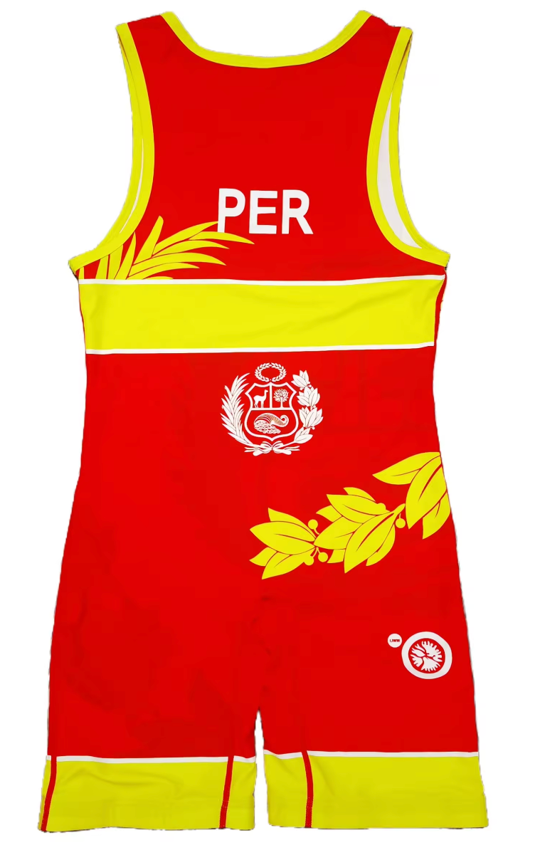 Peru Singlet Red